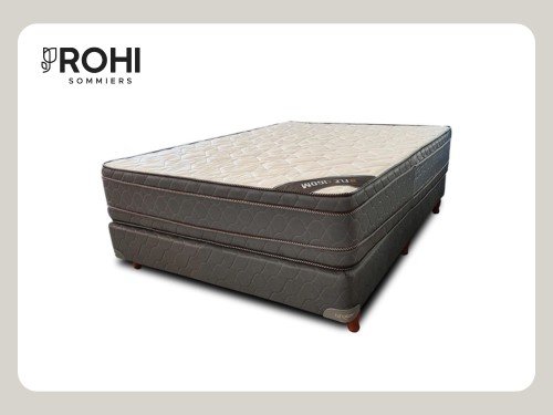 Sommier y Colchón King de espuma Euro Flexigom 180x200