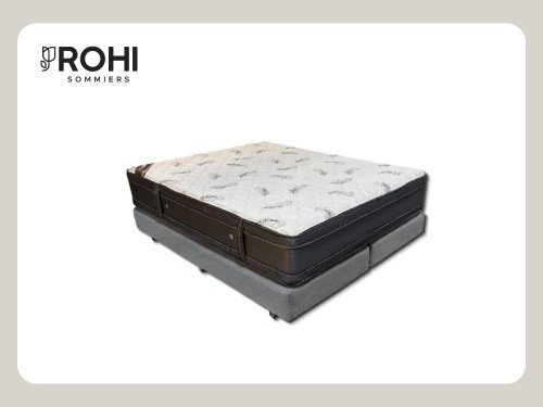 Sommier y Colchón King de espuma Euro Plus 180x200x30