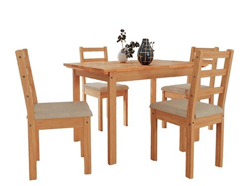 MESA MENEGHETTI ITALIA 1.20 + 4 SILLAS VERONA A40