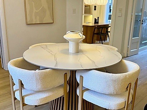 Set de comedor Milano interior moderno para 4 personas