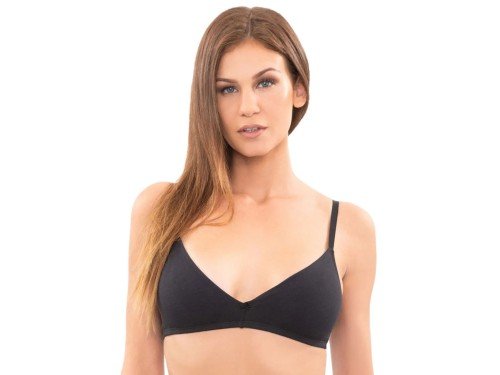 Corpiño básico triángulo de algodón y lycra Cocot