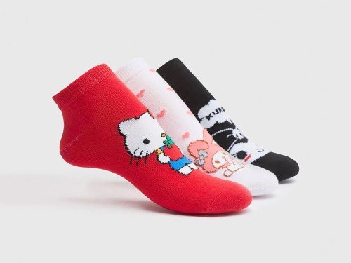 Pack x3 medias mujer Hello Kitty Elemento