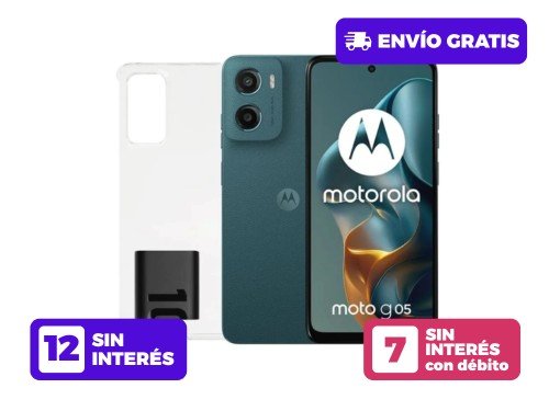 Celular Motorola G05 64GB 4GB