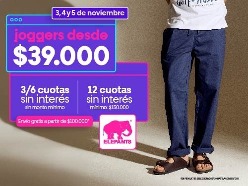 JOGGERS Y PANTALONES DESDE $39.000