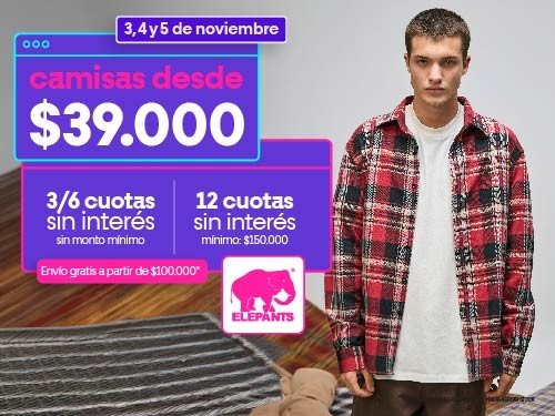 CAMISAS DESDE $39.000