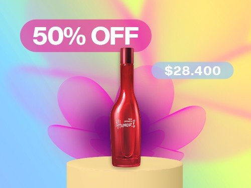 50% off en perfumería