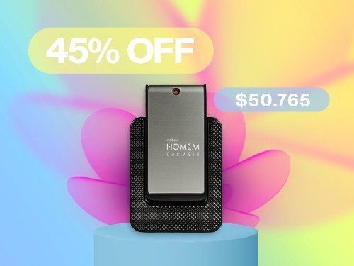 45% off en perfumería