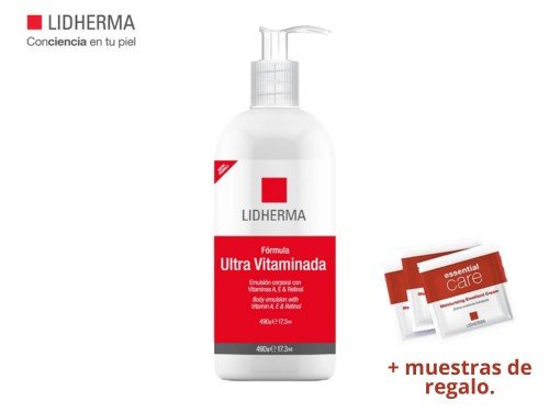 Crema corporal vitaminada con retinol | Lidherma.