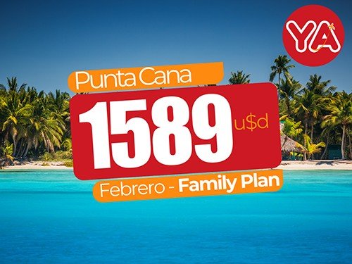 Punta Cana en Febrero Family Plan All Inclusive