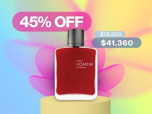 Eau de parfum masculino potence 100 ml