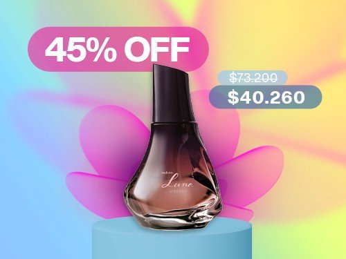 Eau de parfum femenino  intenso 50 ml