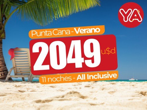 11 Noches en Punta Cana Verano 2026