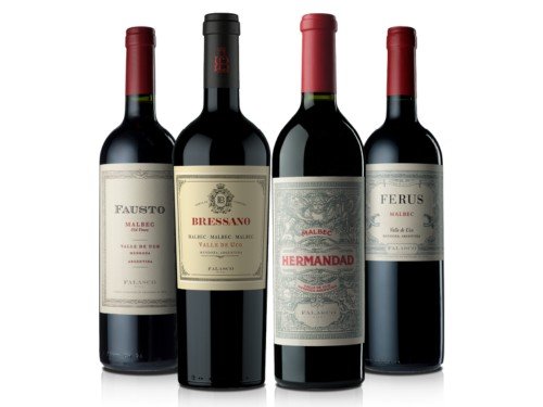 BOMBA MIX "ALTA GAMA" MALBEC  FALASCO WINES CAJA X4