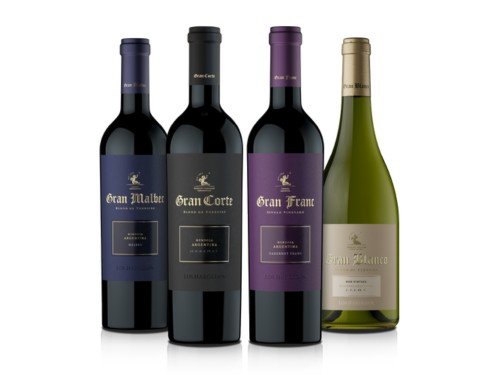 VINOS "ALTA DE GAMA" GRAN COLECCIÓN CAJA X4