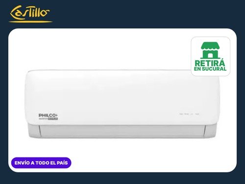 Aire Philco INVERTER PHIN35HA3BN - 3550W/3000F -Frio/Calor