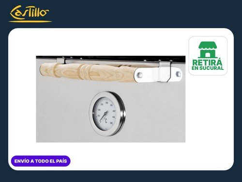 Horno Pizzero a Gas Envasado 6 Moldes Sol Real Gauchito 607-I