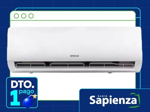 Aire Acondicionado Enova Split 3400 W Frío / Calor - Impacto Positivo