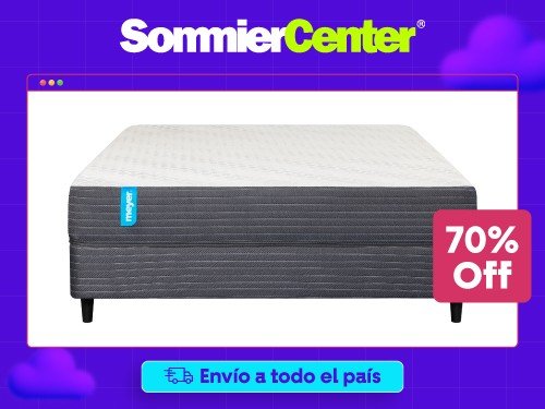 Sommier y Colchón en Caja 2 Plazas Espuma Meyer DreamCompact (140x190)