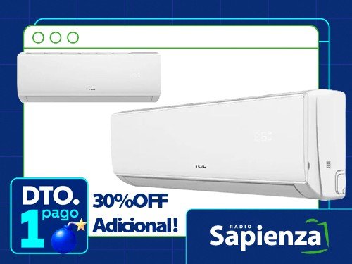 Aire Acondicionado Split TCL 3400 W Frío / Calor ELITE
