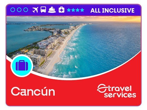 Paquete Cancún Verano 20% OFF