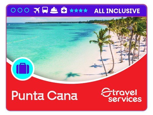Paquete Punta Cana Mayo 20% OFF