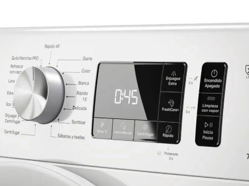 Lavarropas Whirlpool 7Kg 1200RPM Inverter Carga Frontal WNQ70ABDNA Bla