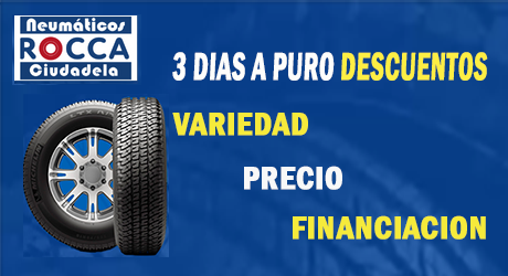 *En Neumaticos Rocca, compra tus neumáticos online,tenemos las mejores promos, nosotros te los llevamos a casa, con la mejor calidad y precio.