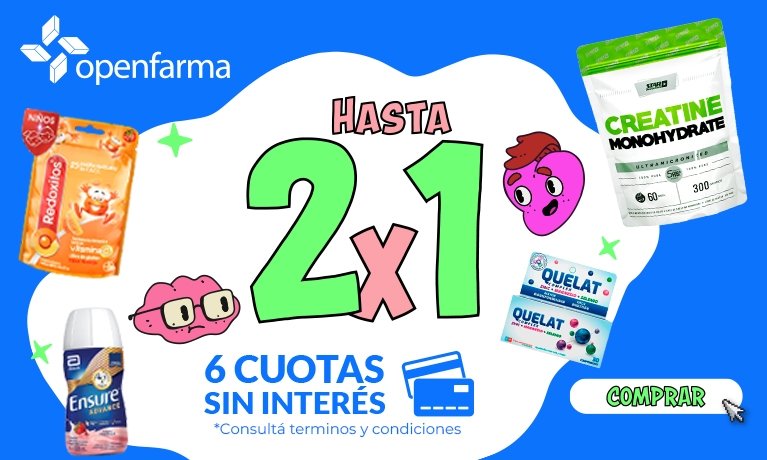 Suplemento y Nutrición hasta 2x1