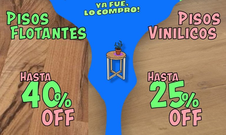 ¡Renová tus pisos con el Cyber Monday!