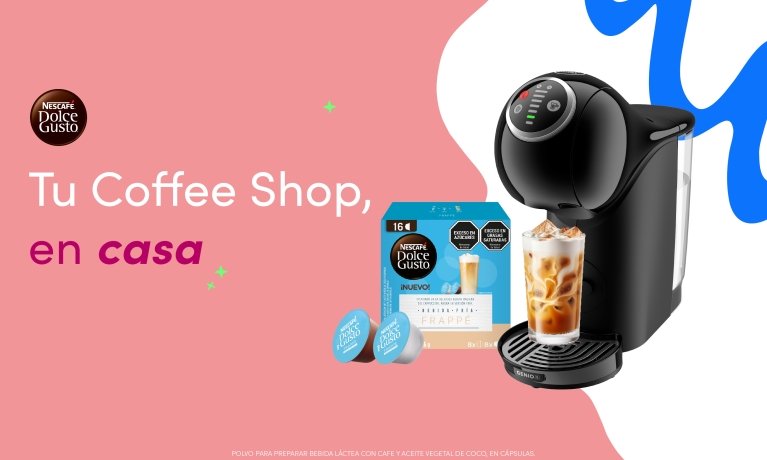 NESCAFÉ Dolce Gusto®, tu Coffee Shop en casa